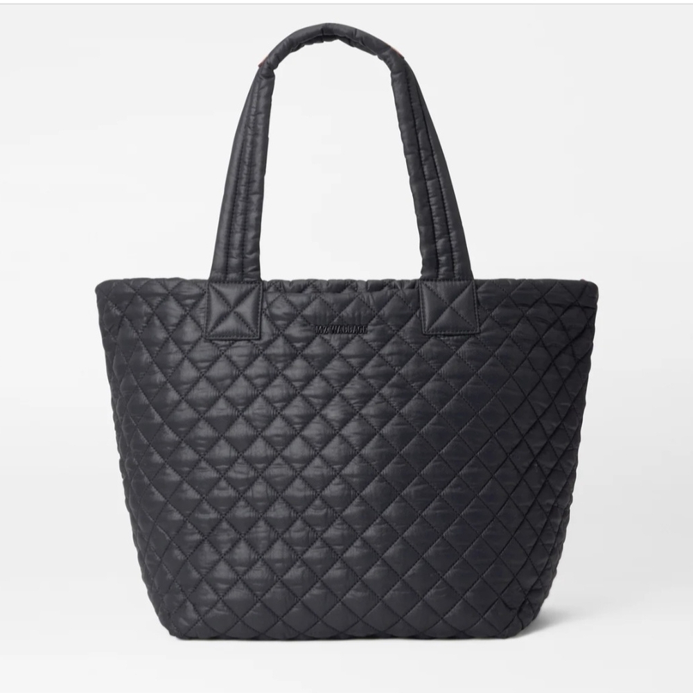 MZ Wallace Charcoal Quilted Tote